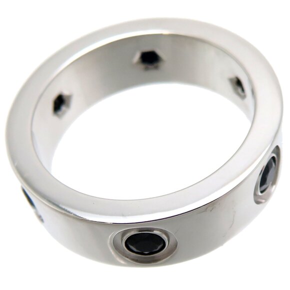 CARTIER Authentic Silver Love Ring #49 - Picture 3 of 10